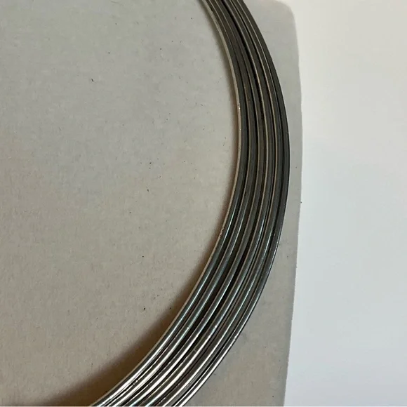 Silver Celtic Knot Choker Necklace - Picture 5 of 7